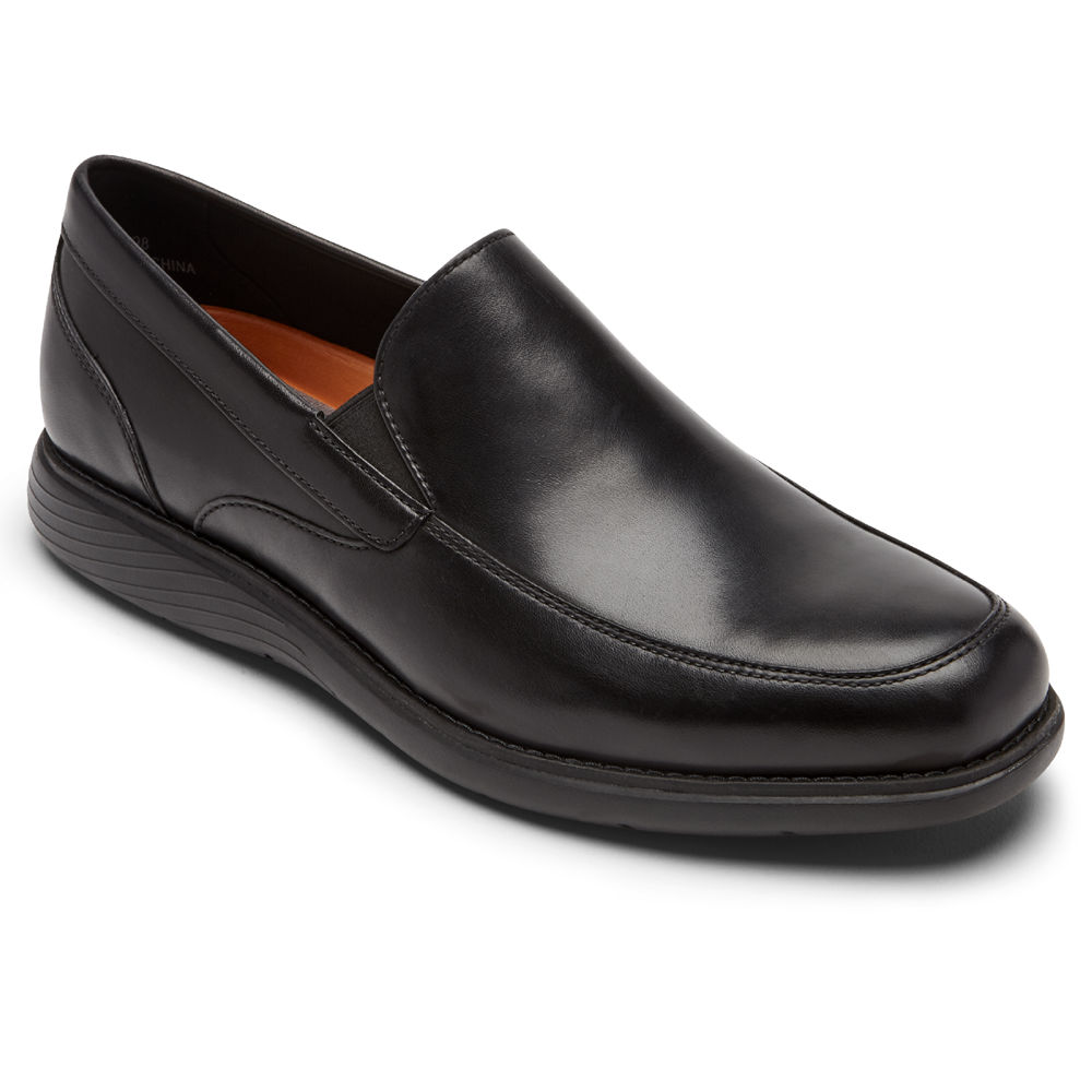 Rockport Singapore Mens Loafers - Garett Venetian Black - HY6975018